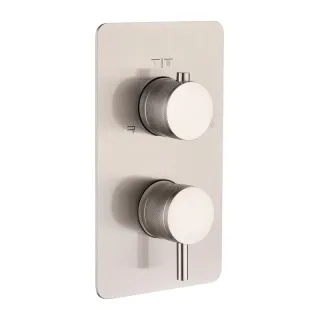 Встраиваемый смеситель для душа Boheme Cell 135-3-NB 3-х проходной никель брашированный